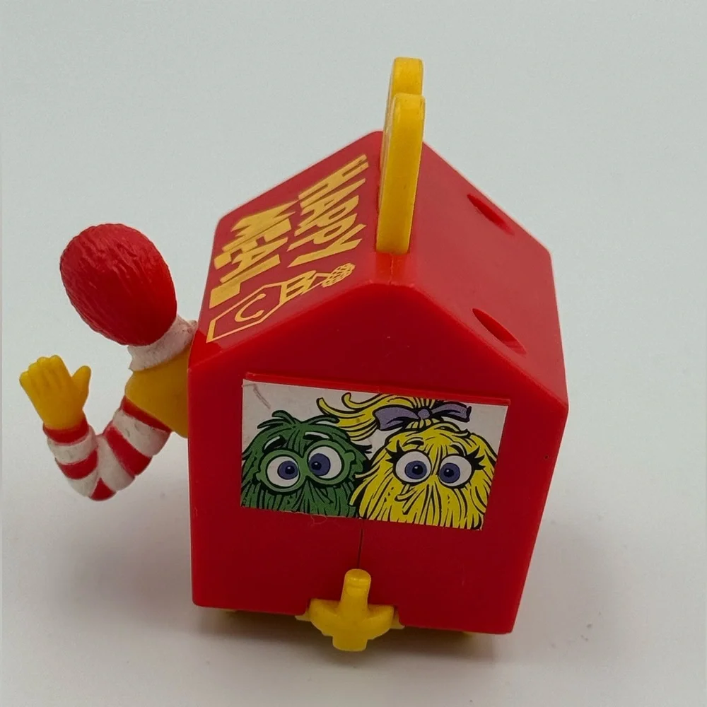 Vintage 1994 Ronald McDonald‎ Happy Meal Box Train Car McDonald's Toy 825-138